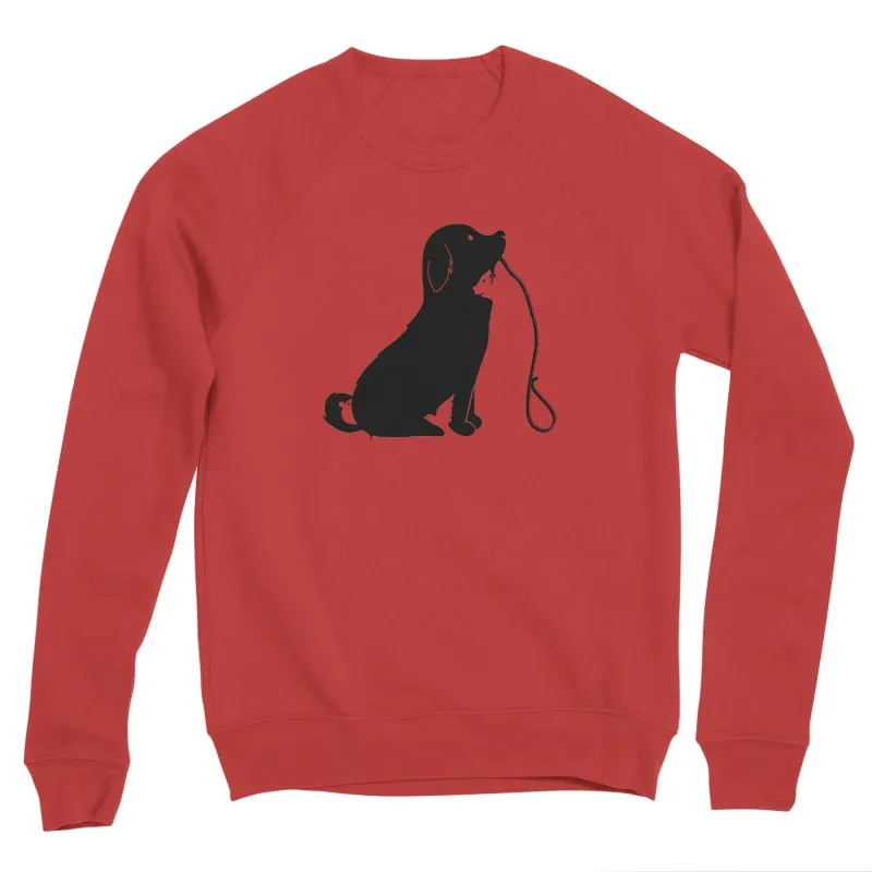 Minimalist Puppy Silhouette Sweatshirt