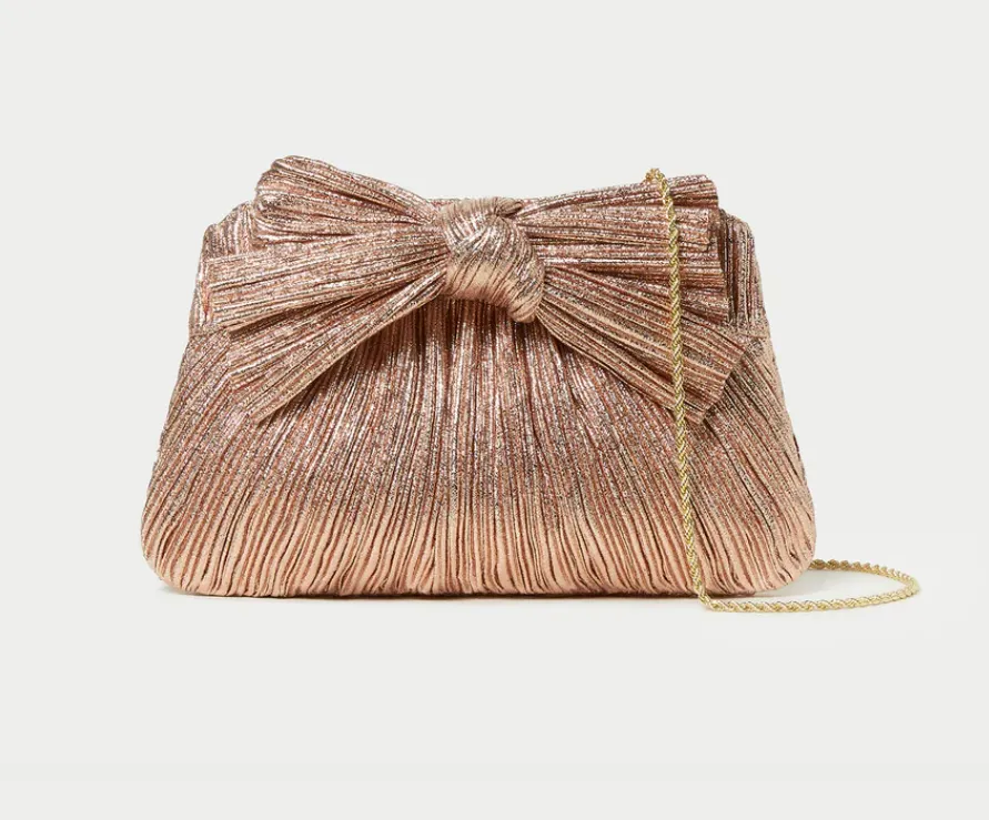 Pleated Textured Bag