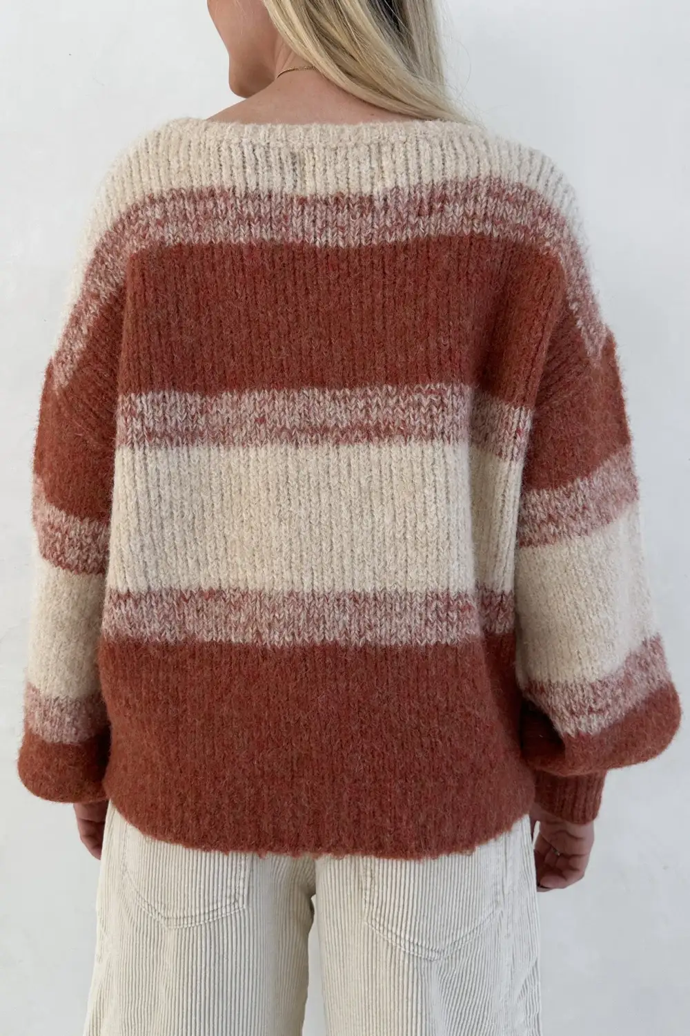 Airy Soft Striped Sweater