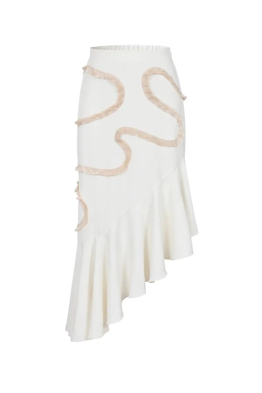 Classic Refined Everyday Ruffled Skirt