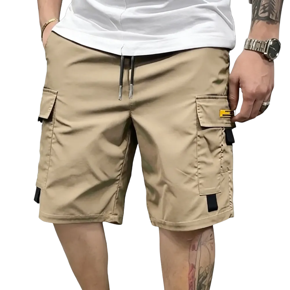 Men'S Multi-Pocket Cargo Shorts