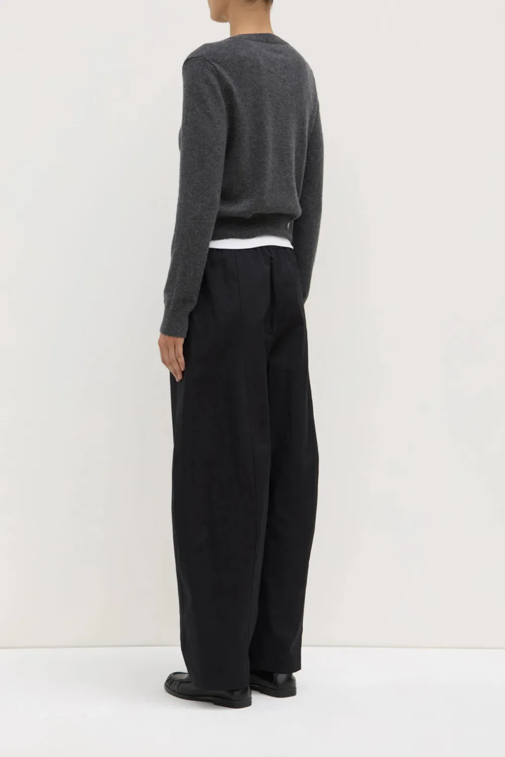 Cotton And Linen Blended Pants