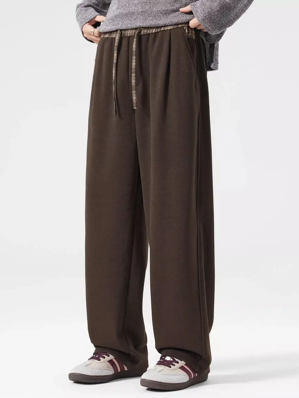 Refined Men's Plus Size Loose Fit Drawstring Casual Pants
