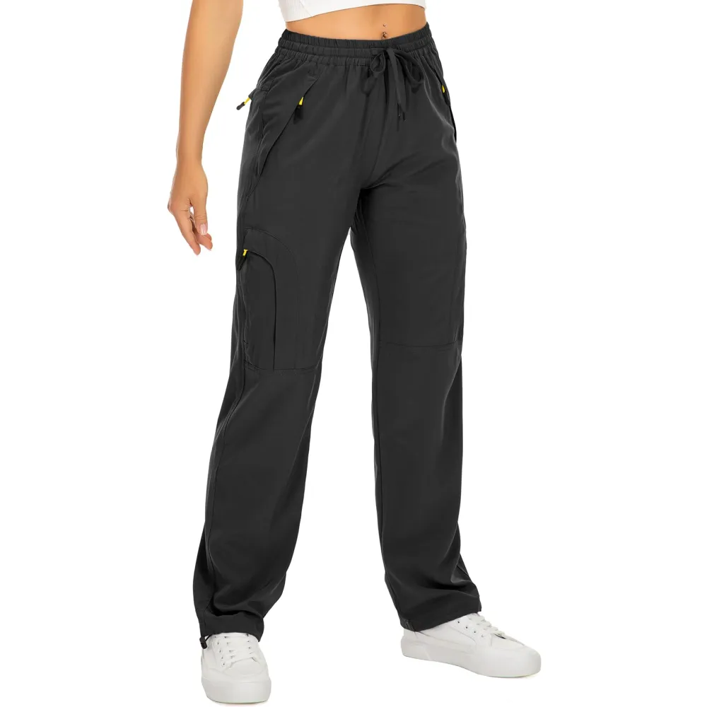 Women‘s Hiking Cargo Pants In Black
