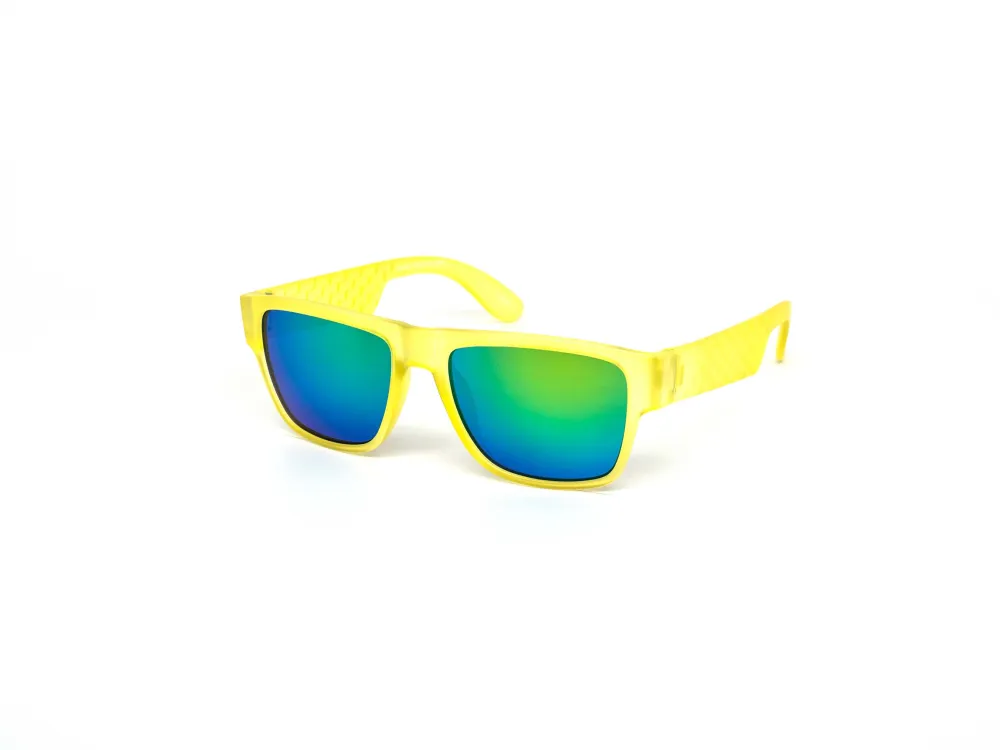 12-Pack Kids Classy Square Color Mirror Sunglasses