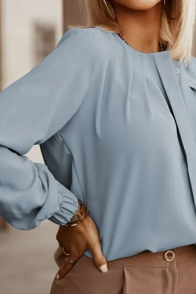 Relaxed Crew Neck Shirt