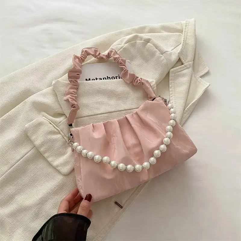 Classic Structured Soft Shoulder Bag
