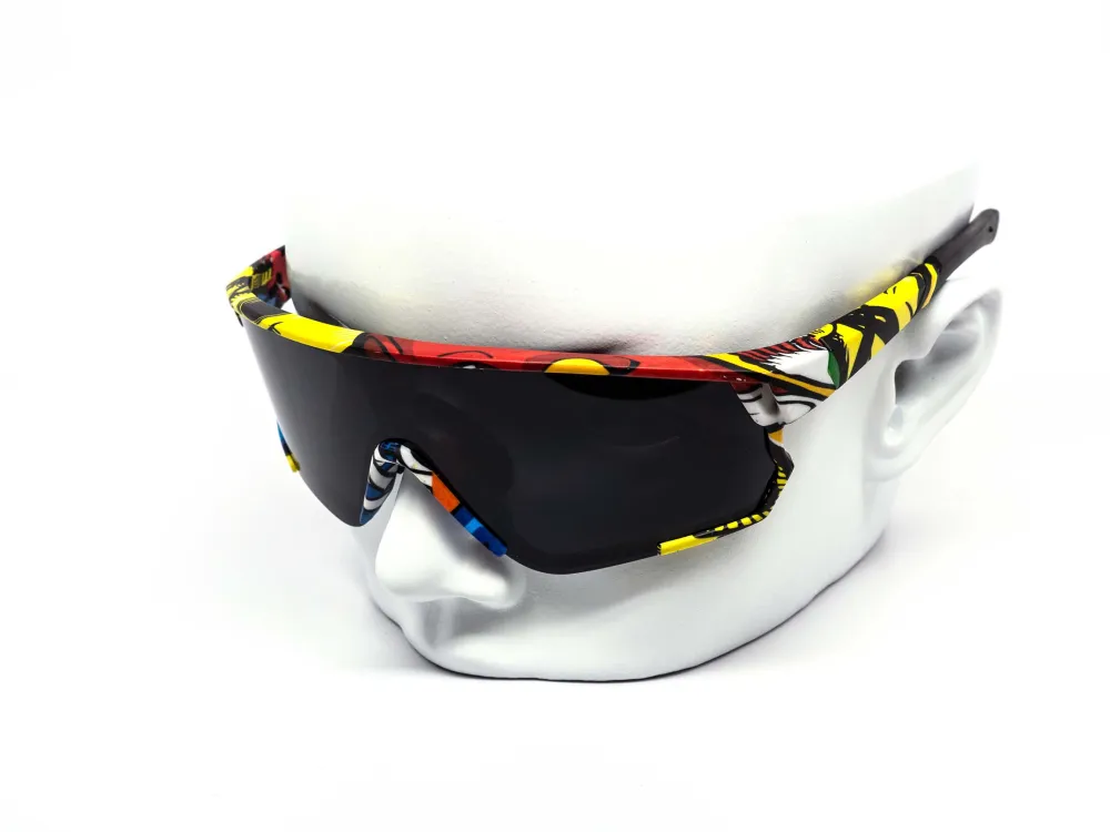 12-Pack Sport Shield Burnt Mirror Sunglasses