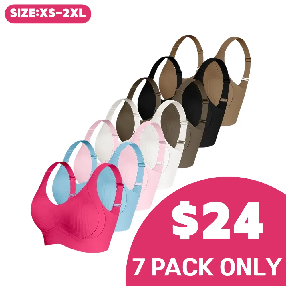 Women’s Wireless Push-Up Bra – Soft & Breathable Comfort