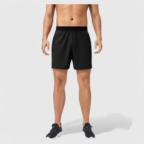 Elastic-Waist Quick-Dry Lightweight Men's Athletic Shorts