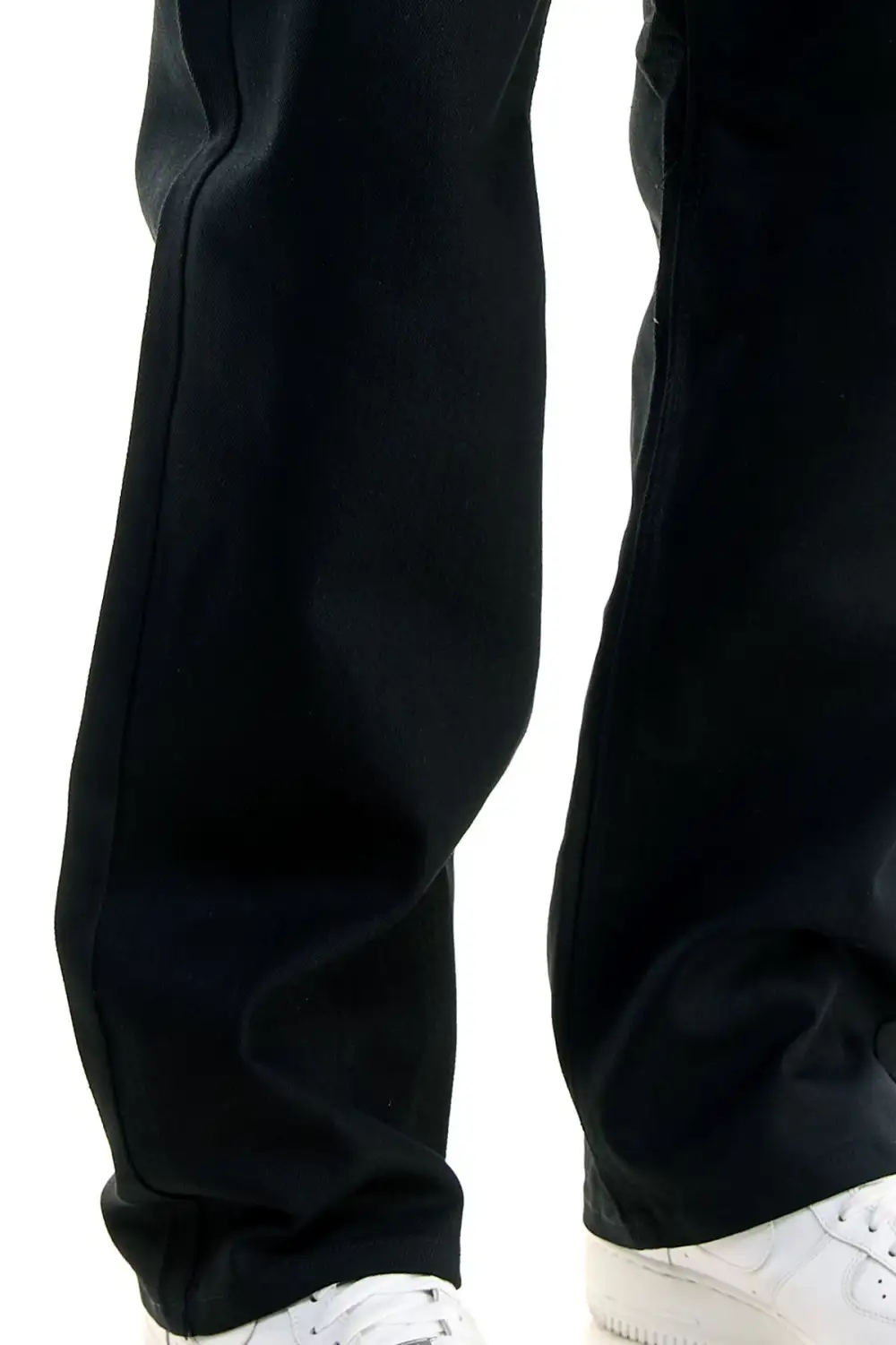 Men's Raw Hem Stretch Relaxed Jeans