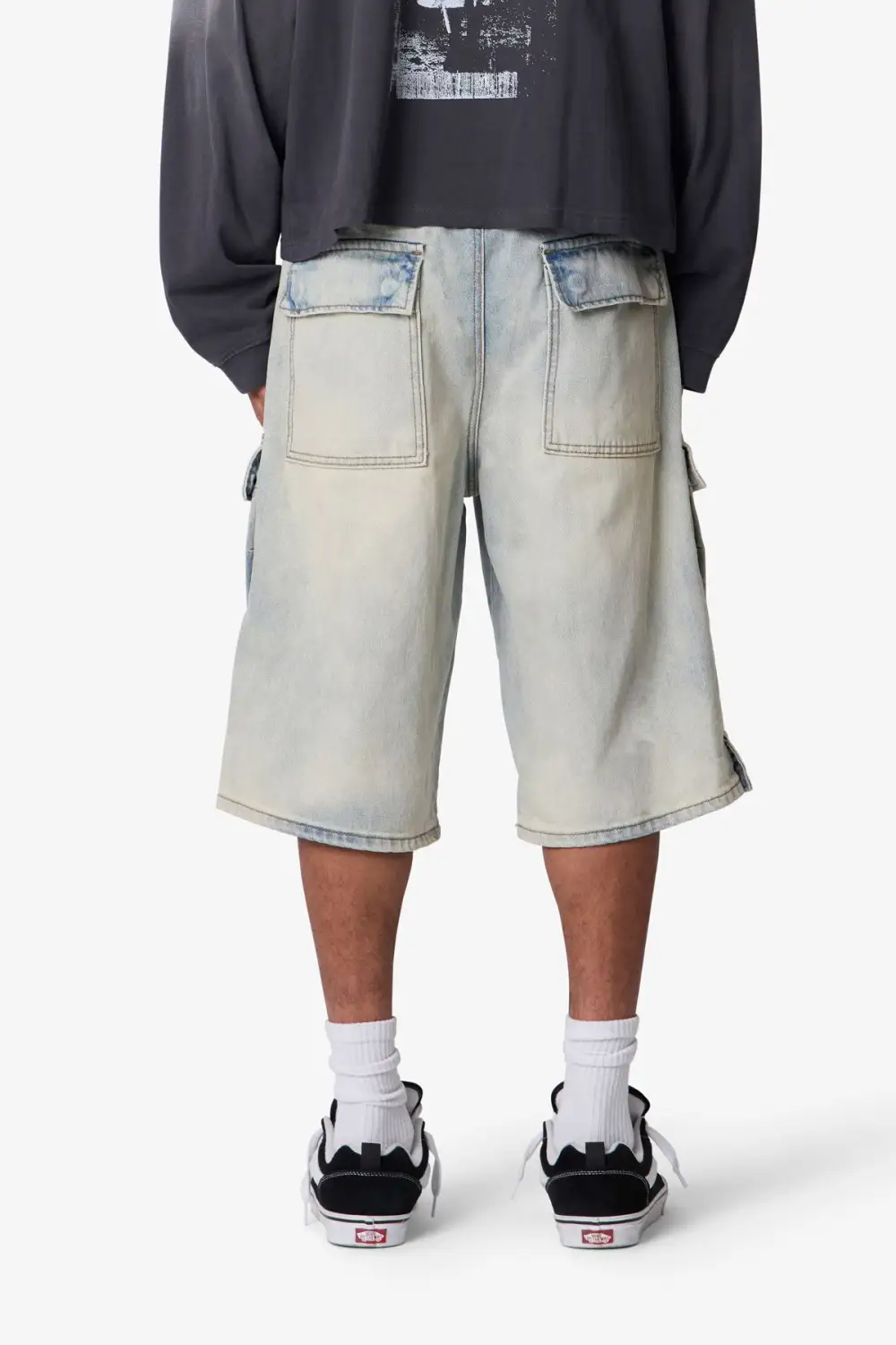 Everyday Cargo Denim Shorts