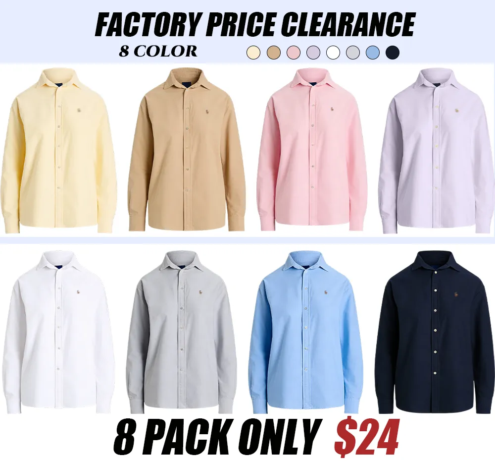 🔥 Relaxed Fit Cotton Oxford Shirt | Versatile Casual Staple
