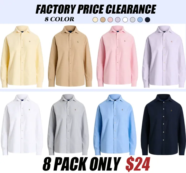 🔥 Relaxed Fit Cotton Oxford Shirt | Versatile Casual Staple