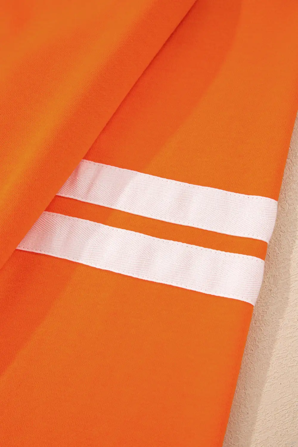 Curve Printed Varsity Detail Coordinated Set