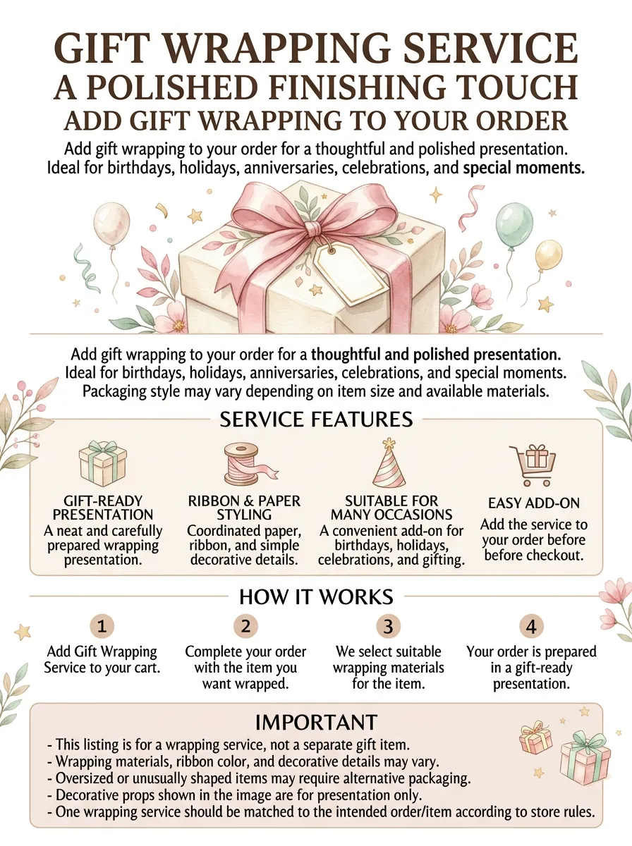 Satin-Ribbon Presentation Service