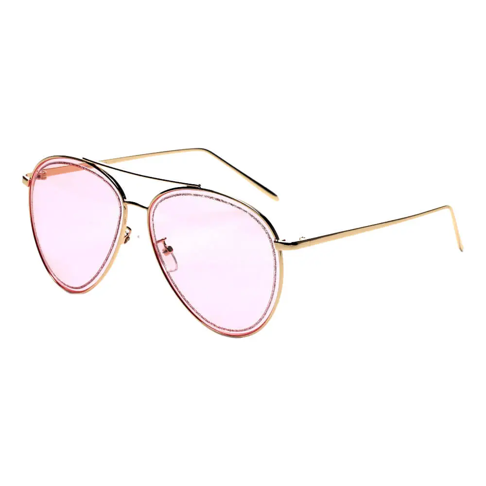 Patterned Everyday Tinted Frame Sunglasses