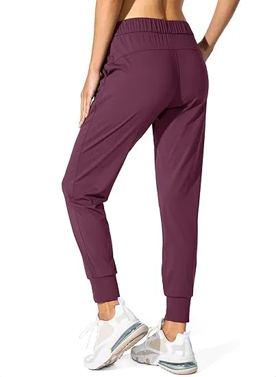 7PACK-Women'S Athletic Pants With Adjustable Drawstring Pockets For Running, Lounging, Workout, And Jogging