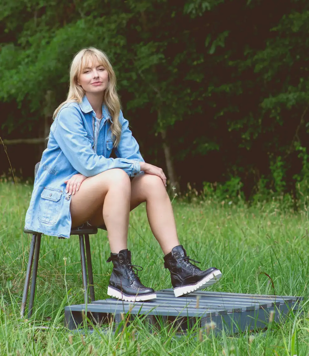 Woven Platform Everyday Boots