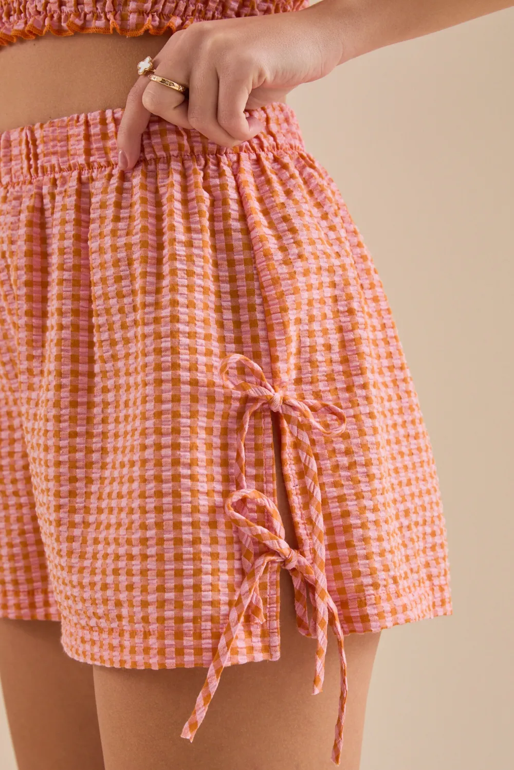 Plaid Gingham Shorts