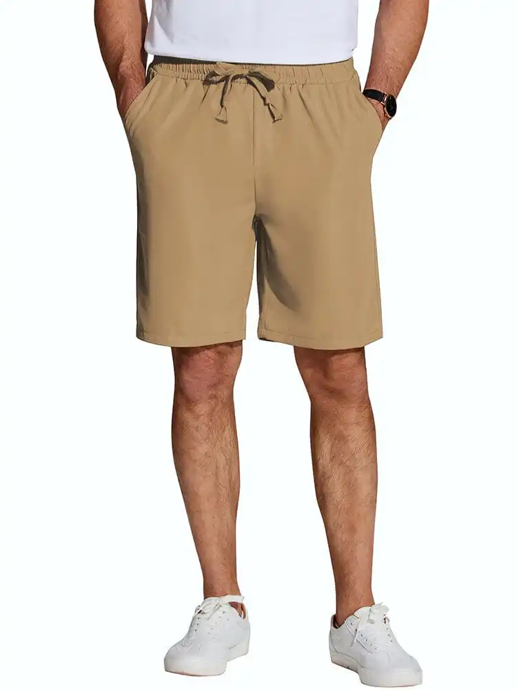 Men's Casual Elastic Waist Shorts