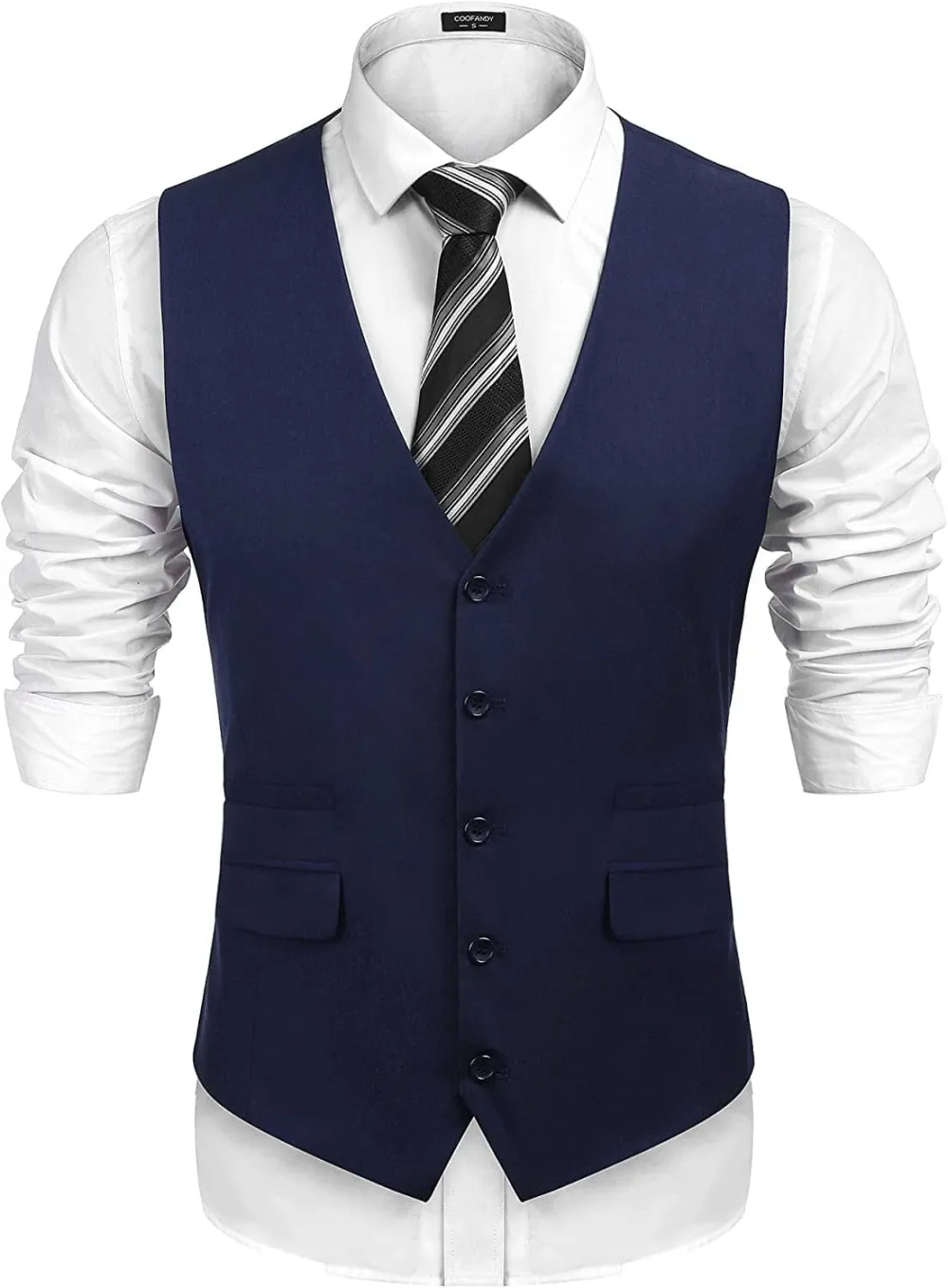 Slim Fit Business Suit Vest Jacket