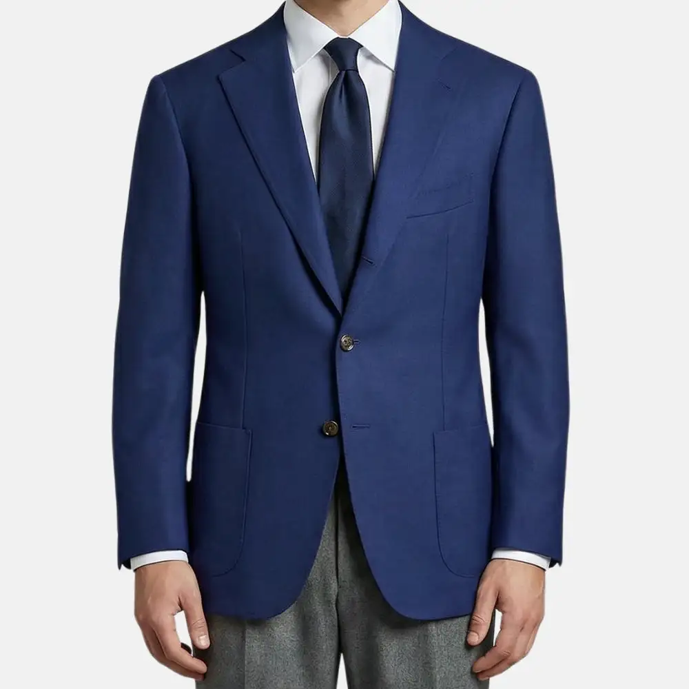 Smart Casual Wool Tailored Blazer Jacket