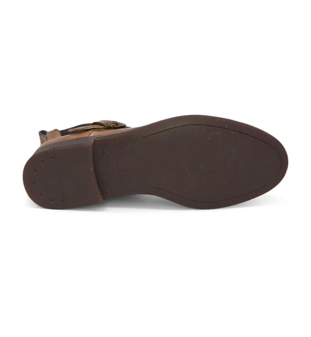 Buckled Streamlined Chelsea Boots