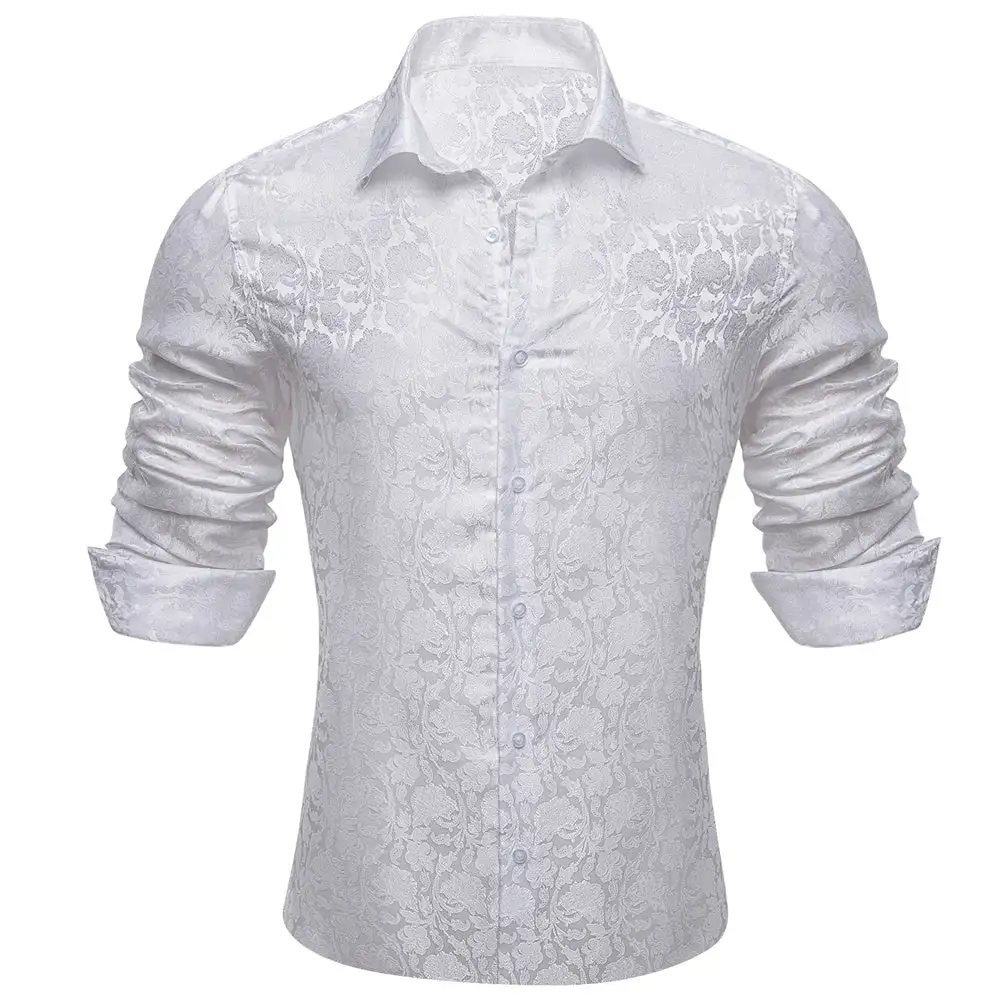 Statement Paisley Silk Casual Shirt