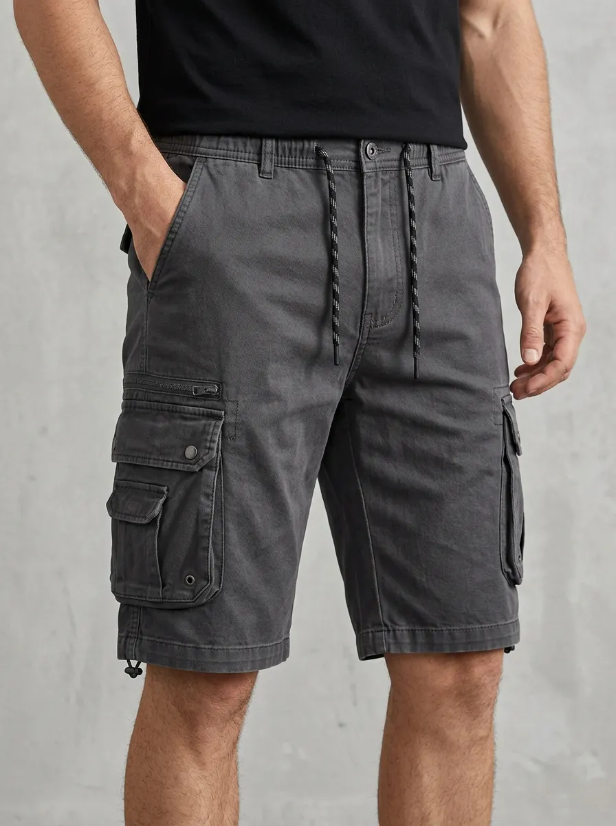 Men's Easygoing Relaxed Fit Cargo Shorts