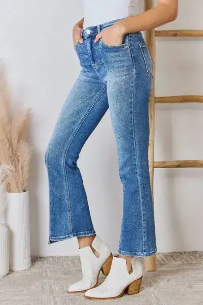 Airy Flowing Denim Jeans