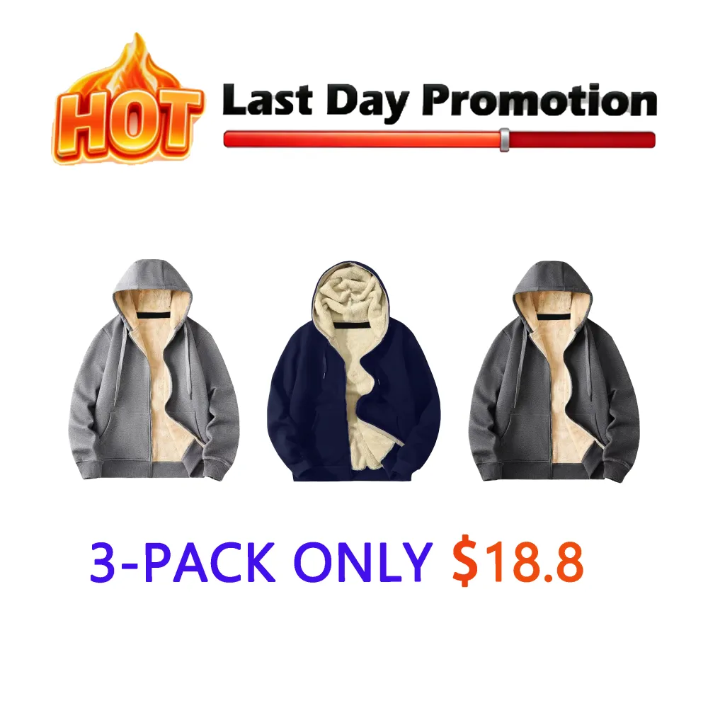 Men's Regular Fit Heavyweight Sherpa Fleece Lined Hoodie & Shacket.ships within 24 hours.Priority delivery in areas affected by heavy snow.