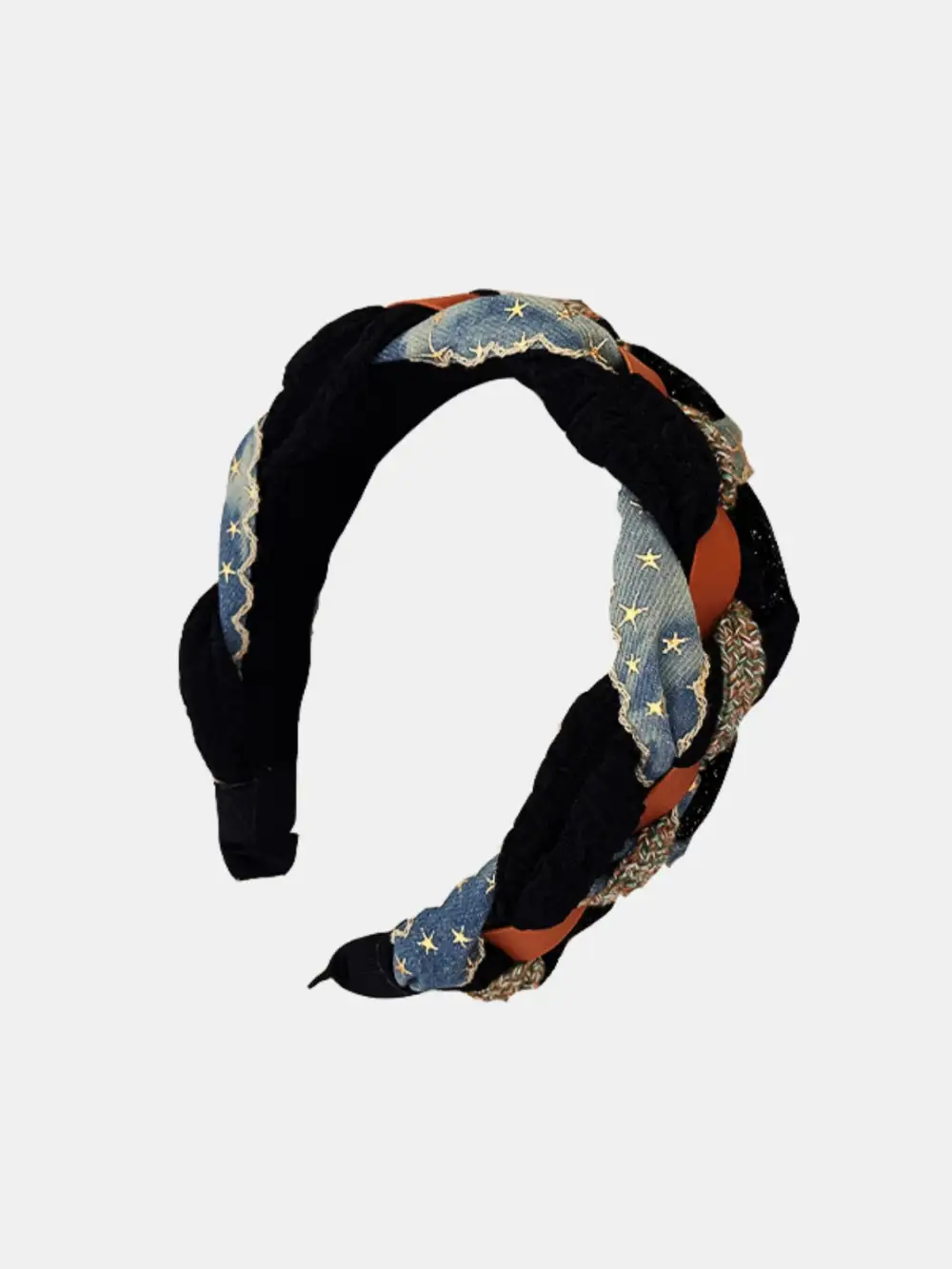 Bold Wide Braided Hair Headband