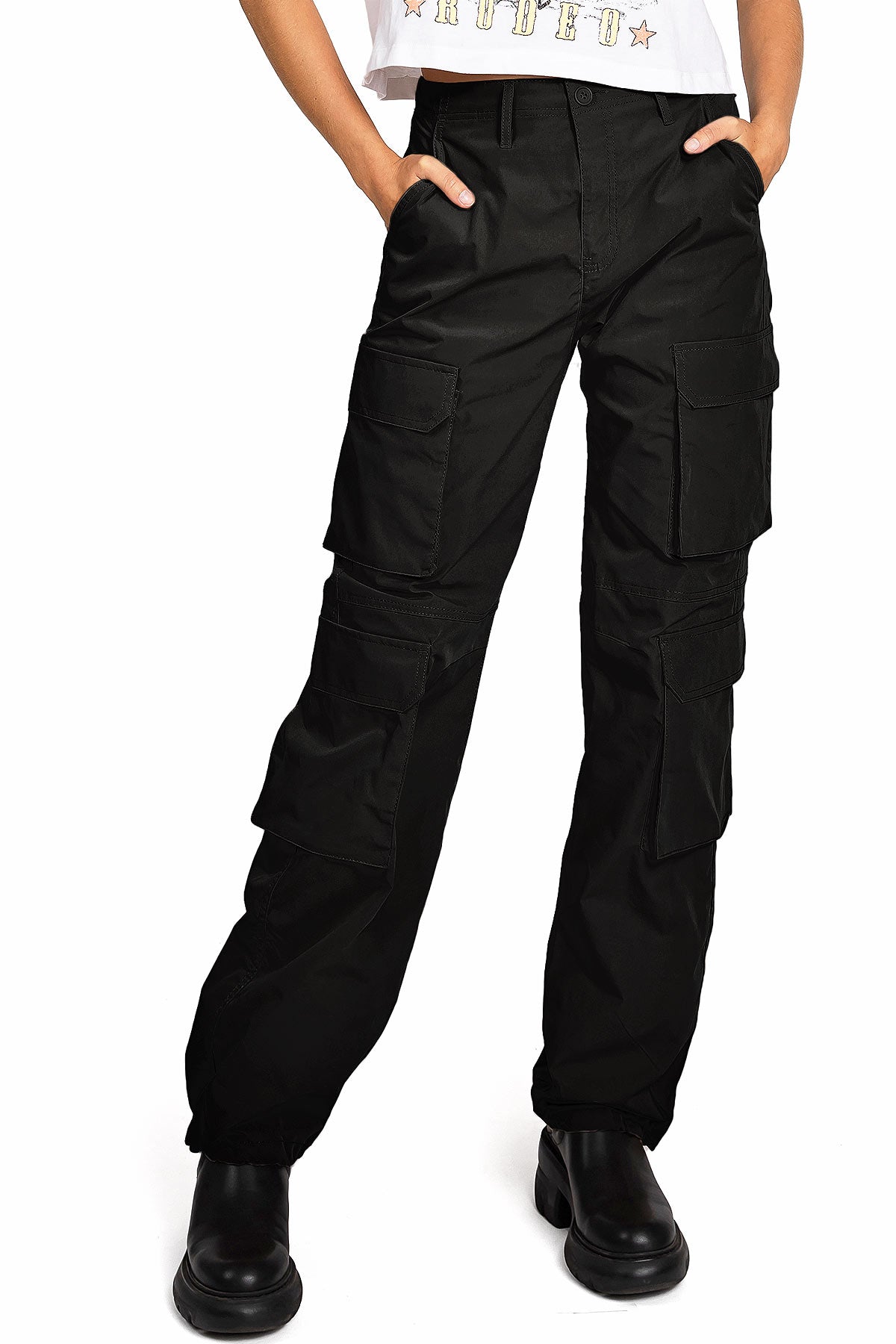 Dark Green Skater - Style Cargo Pants