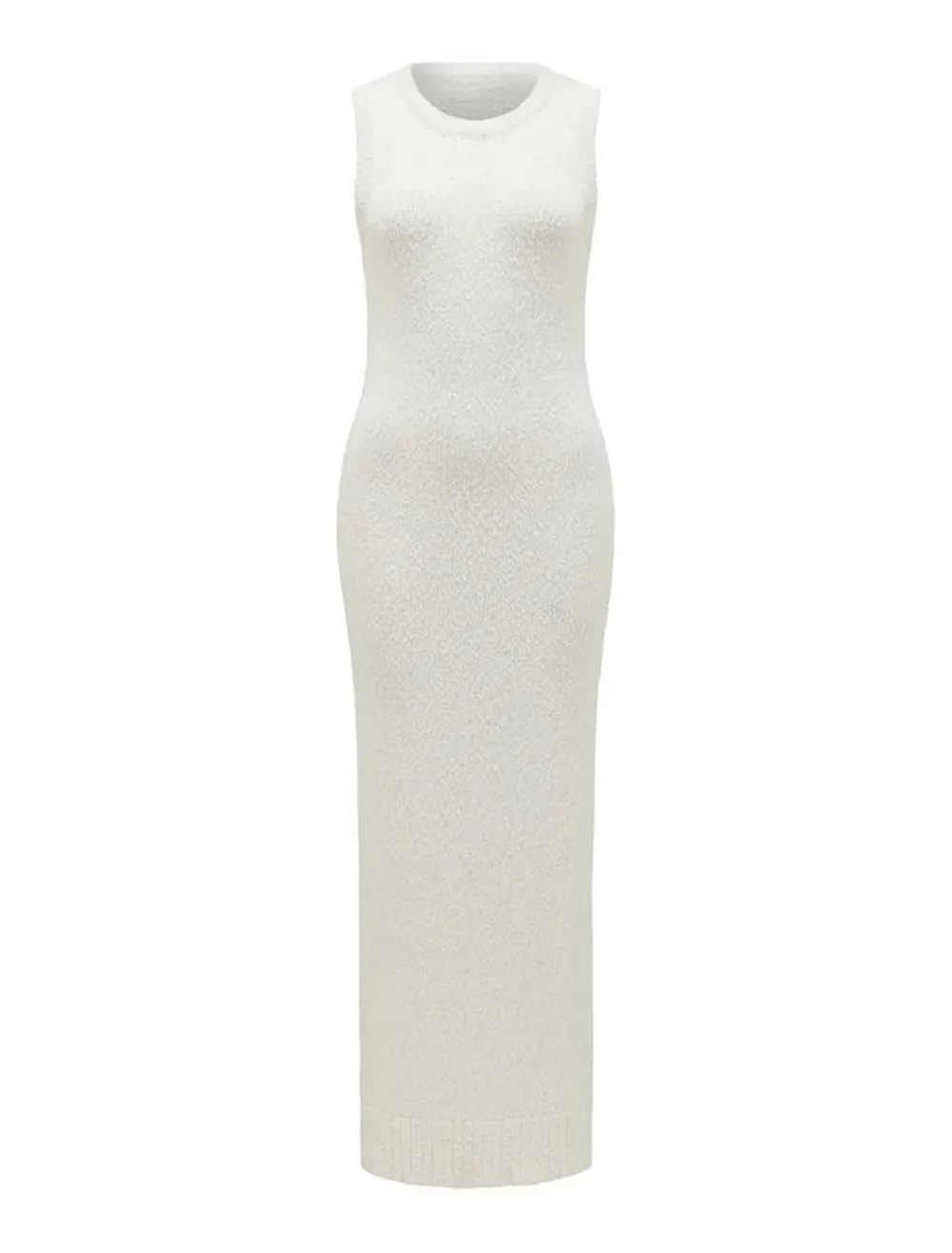Crew Neck Maxi Dress