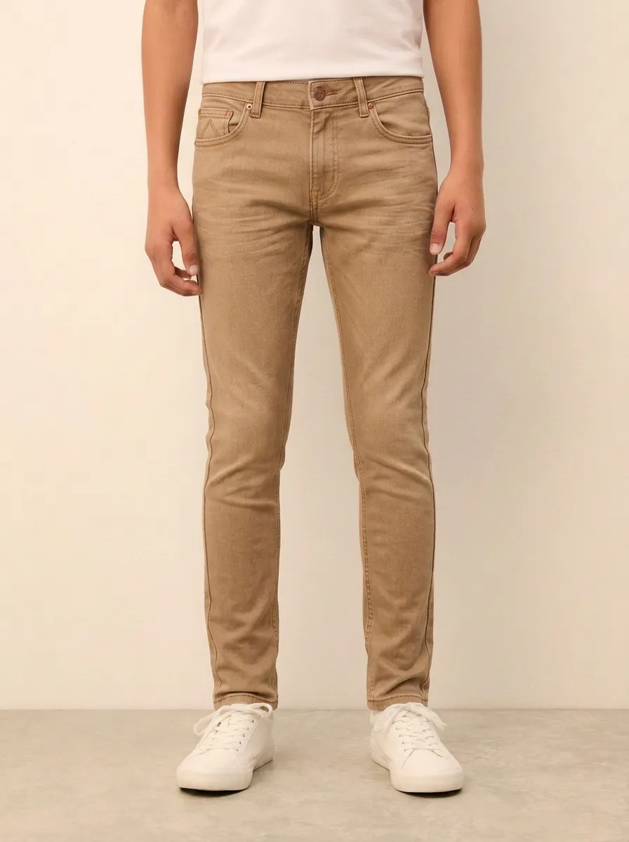 Men's Rugged Comfort Slim Fit Stretch Denim Jeans