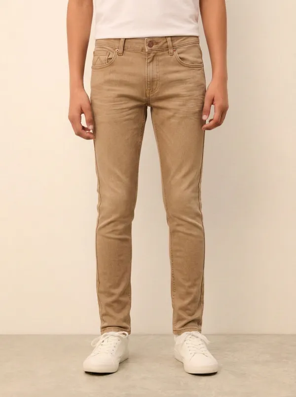 Men's Rugged Comfort Slim Fit Stretch Denim Jeans