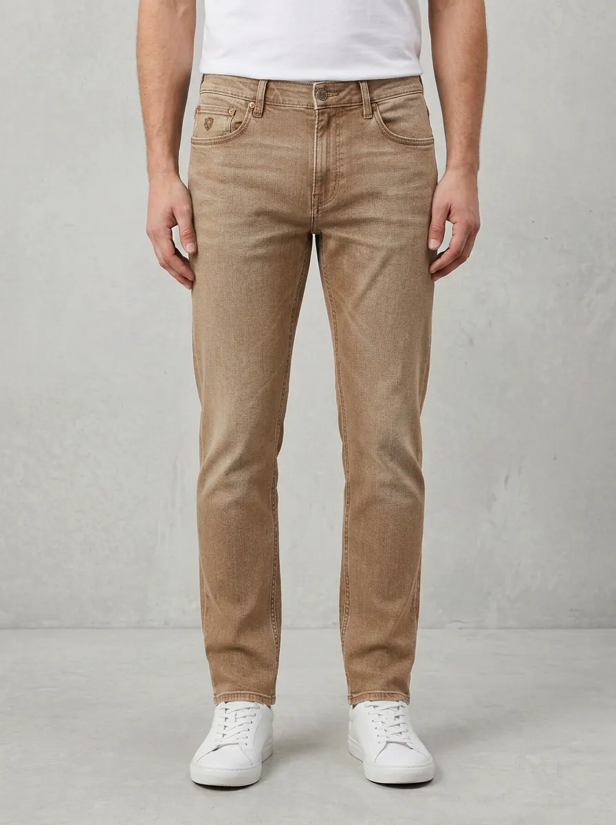 Men's Contemporary Comfort Casual Wear Stretch Denim Jeans