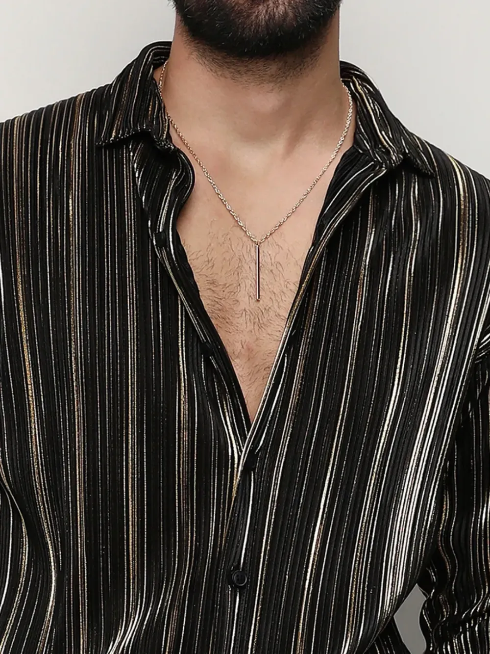 Full Sleeve Casual Style Textured Shirt