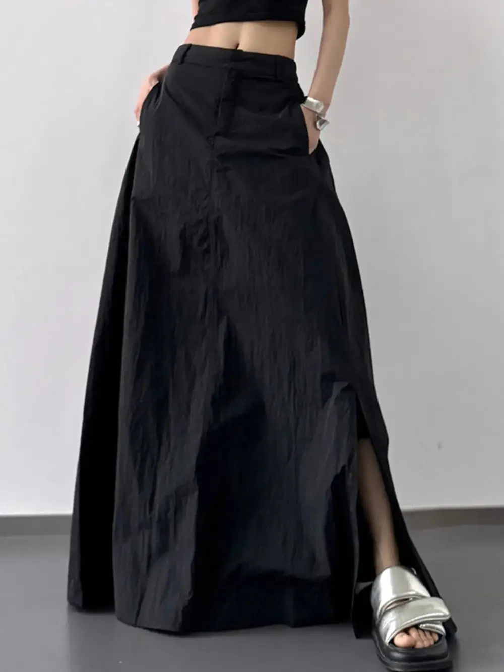 Smart Quiet Slit Skirt