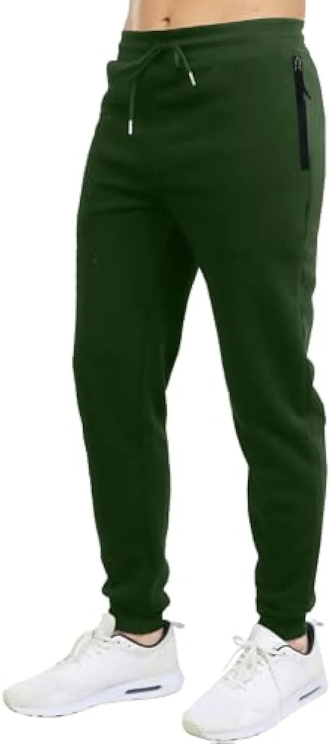 Men's Slim Fit Athletic Workout Jogger Sweatpants