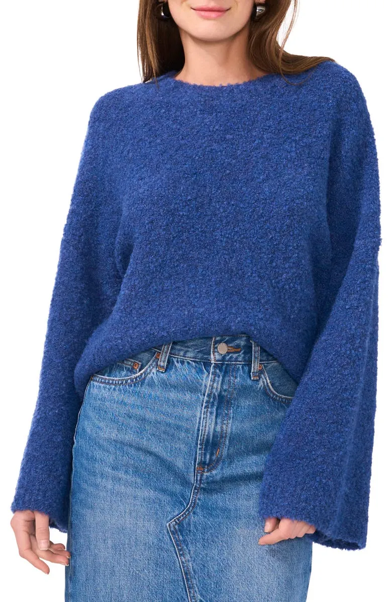Crewneck Flare Sleeve Sweater