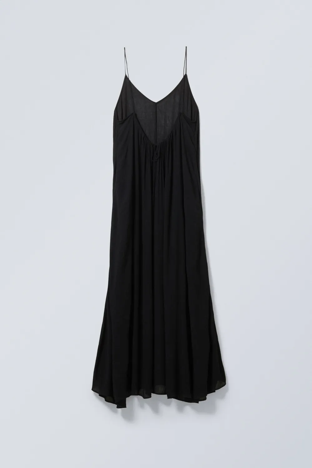 V-Neck Sleeveless Maxi Dress