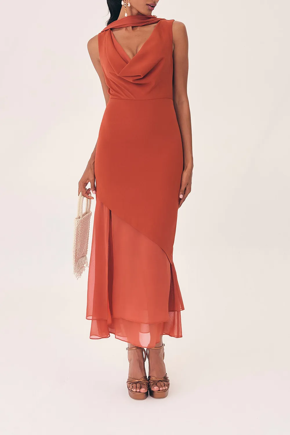 Women's Tulle Fishtail Dress