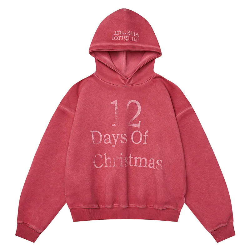 12DAYS Washed Logo Hoodie