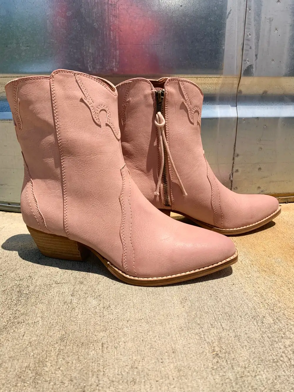 Structured Western Boots