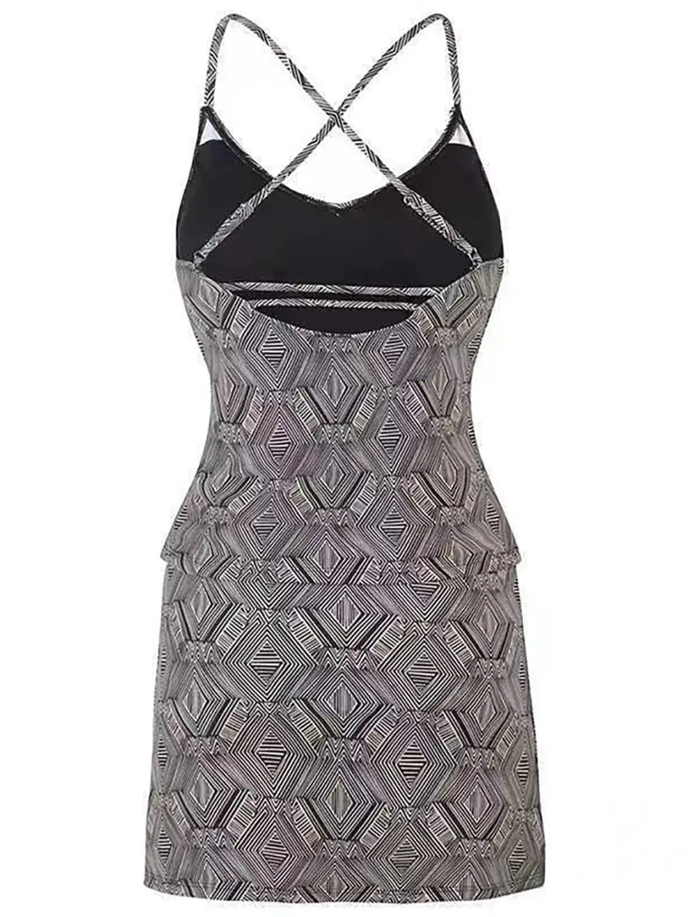 Fine V Neck Detail Coordinated Set