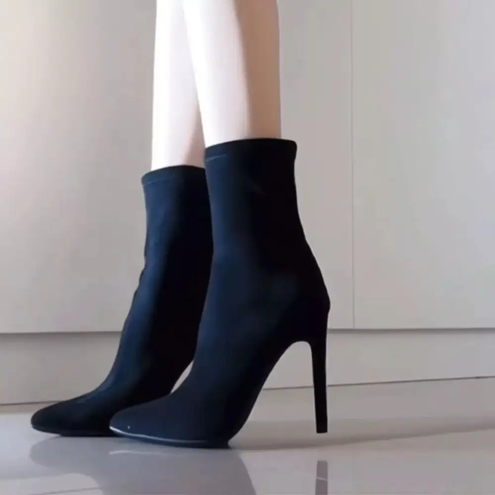 Classic Point Toe Stiletto Boots