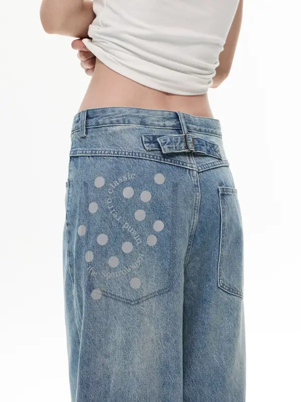 Boyfriend Balloon Vintage-Wash Jeans