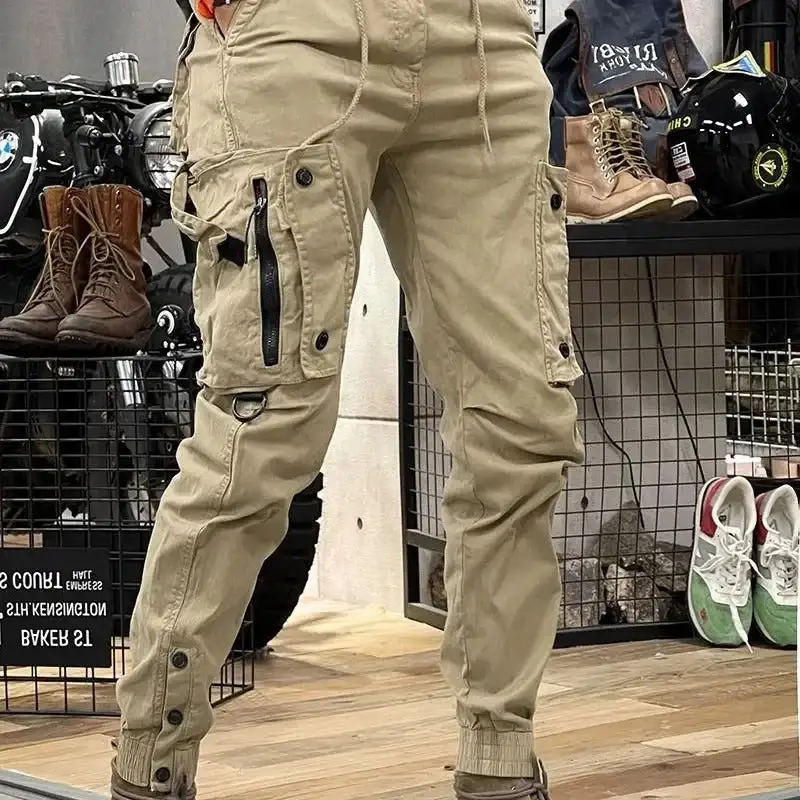 Men's Stretch Cargo Pants with Pockets